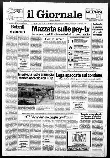 Il giornale : quotidiano del mattino